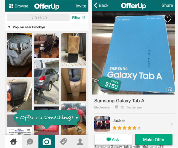 OfferUp-alisveris